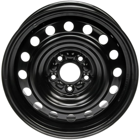Dorman 939-151 Steel 16" Wheel Rim 16 x 6.5-inch 5-Lug Black, for Specific Mitsubishi Models