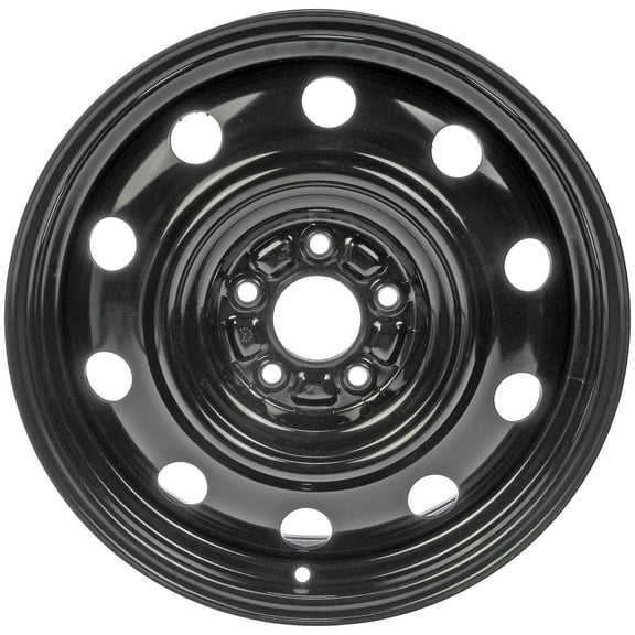 Dorman 939-157 Steel 17" Wheel Rim 17 x 6.5-inch 5-Lug Black, for Specific Chrysler / Dodge Models
