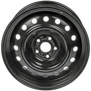 Dorman 939-174 Steel 16" Wheel Rim 16 x 6.5-inch 5-Lug Black, for Specific Pontiac / Toyota Models