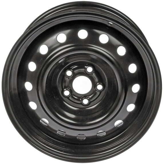 Dorman 939-174 Steel 16" Wheel Rim 16 x 6.5-inch 5-Lug Black, for Specific Pontiac / Toyota Models