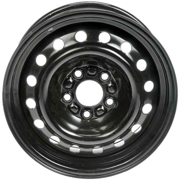 Dorman 939-180 Steel 15" Wheel Rim 15 x 6.5-inch 5-Lug Black, for Specific Chevrolet Models