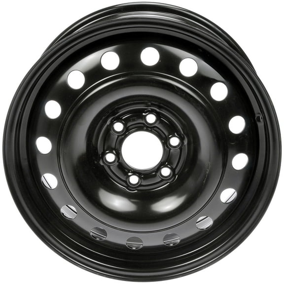 Dorman 939-185 Steel 17" Wheel Rim 17 x 6.5-inch 6-Lug Black, for Specific Models