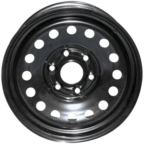Dorman 939-186 Steel 17" Wheel Rim 17 x 7.5-inch 6-Lug Black, for Specific Cadillac / Chevrolet / GMC Models