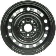 Dorman 939-194 Steel 15" Wheel Rim 15 x 6.5-inch 5-Lug Black, for Specific Toyota Models Fits select: 2002-2006 TOYOTA CAMRY