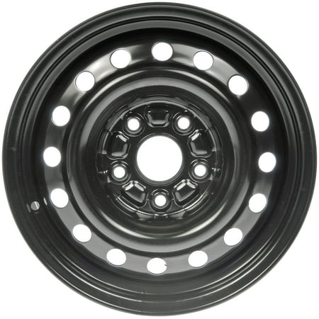 Dorman 939-194 Steel 15" Wheel Rim 15 x 6.5-inch 5-Lug Black, for Specific Toyota Models