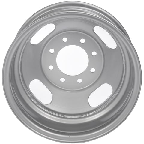 Dorman 939-201 Steel 16" Wheel Rim 16 x 6.5-inch 8-Lug Silver, for Specific Chevrolet / GMC Models