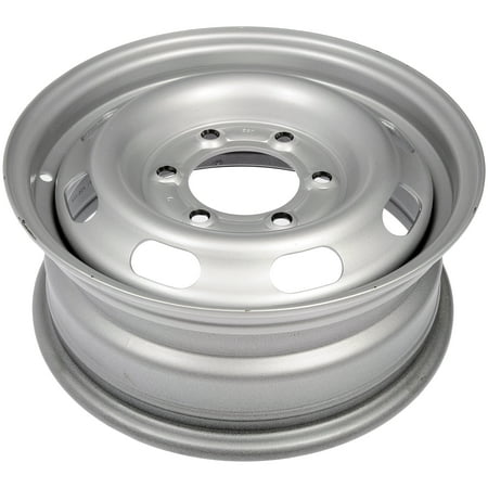 Dorman 939-204 Steel 15" Wheel Rim 15 x 6-inch 6-Lug Silver, for Specific Chevrolet / GMC Models