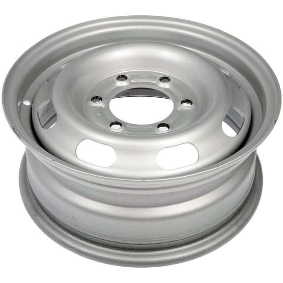 Dorman 939-204 Steel 15" Wheel Rim 15 x 6-inch 6-Lug Silver, for Specific Chevrolet / GMC Models