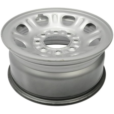 Dorman 939-210 Steel 18" Wheel Rim 18 x 8-inch 8-Lug Silver, for Specific Chevrolet / GMC Models