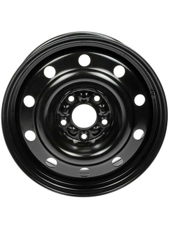 Dorman 939-243 Steel 17" Wheel Rim 17 x 6.5-inch 5-Lug Black, Fits select: 2013-2019 Dodge Grand Caravan, 2013-2016 Chrysler Town & Country