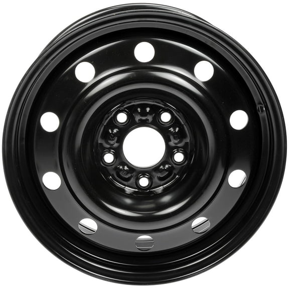 Dorman 939-243 Steel 17" Wheel Rim 17 x 6.5-inch 5-Lug Black, for Specific Chrysler / Dodge Models