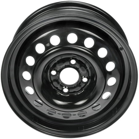 Dorman 939-248 Steel 15" Wheel Rim 15 x 5.5-inch 4-Lug Black, for Specific Nissan Models