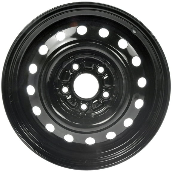 Dorman 939-251 Steel 16" Wheel Rim 16 x 6.5-inch 5-Lug Black, for Specific Mazda Models