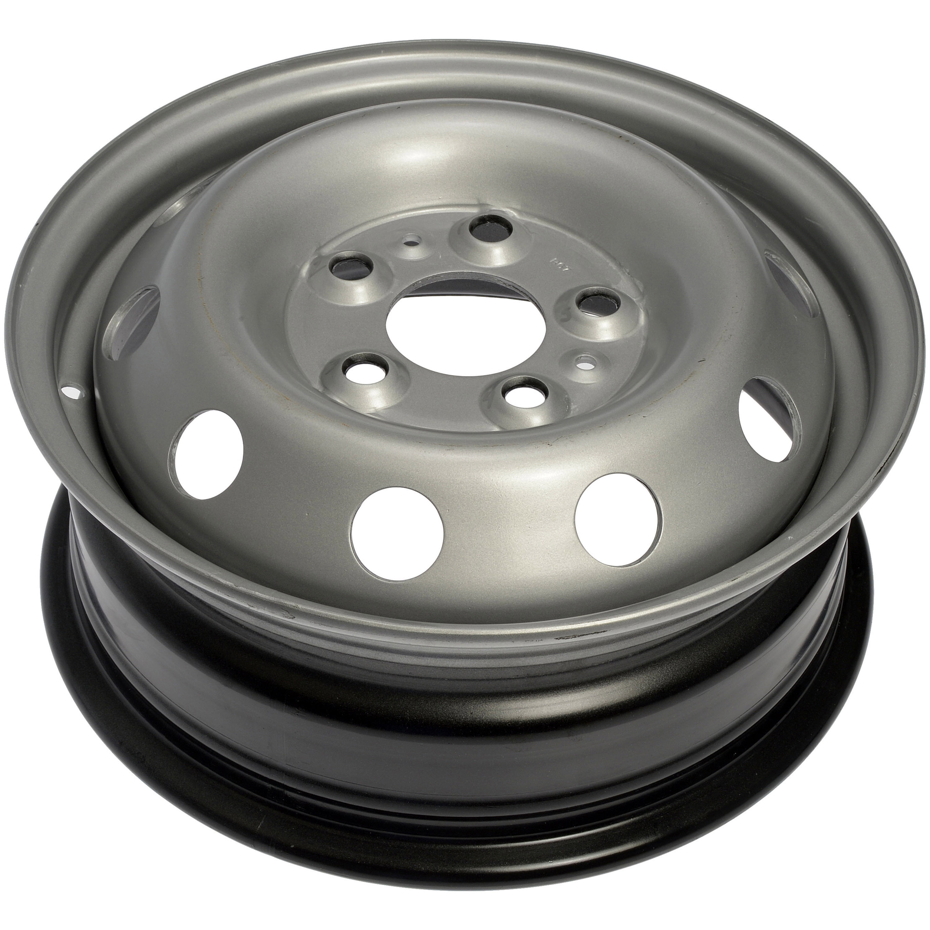 Dorman Steel Wheel with Black Painted Finish (16x6.5inch/5x4.5inch