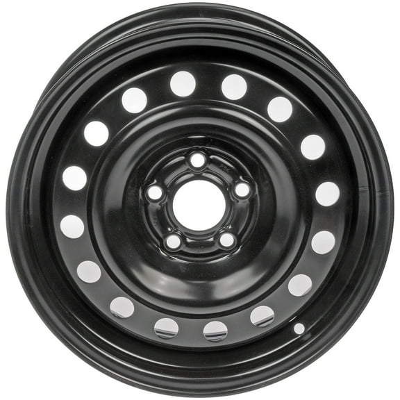 Dorman 939-275 Steel 15" Wheel Rim 15 x 6-inch 5-Lug Black, for Specific Chrysler Models