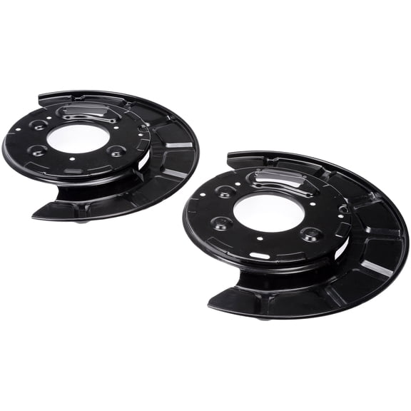 Dorman 947-017 Rear Brake Dust Shield for Specific Chevrolet / GMC Models, Black Fits select: 2009-2019 CHEVROLET EXPRESS G3500, 2009-2019 GMC SAVANA