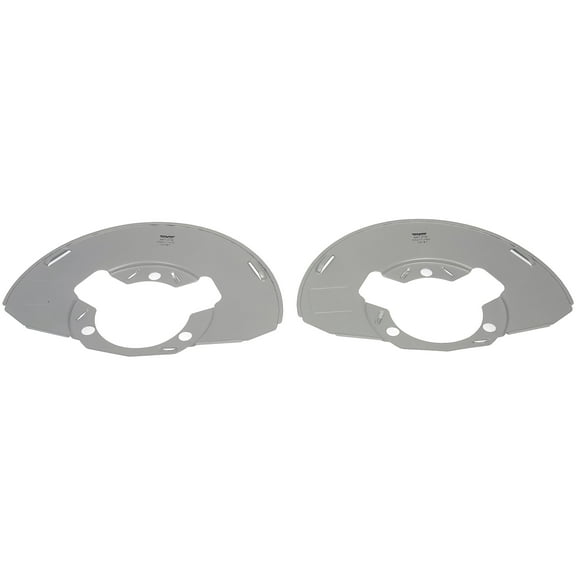 Dorman 947-018 Front Brake Dust Shield for Specific Chevrolet / GMC Models, Gray Fits select: 2005-2007 CHEVROLET SILVERADO, 2005-2006 GMC NEW SIERRA