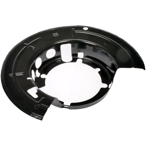 Dorman 947-020 Front Driver Side Brake Dust Shield for Specific Ford Models, Black Fits select: 2005 FORD F250, 2005 FORD F350