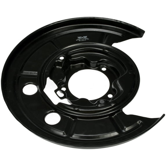 Dorman 947-022 Rear Left Brake Dust Shield for Specific Ram Models, Black