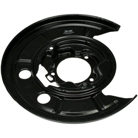 Dorman 947-022 Rear Left Brake Dust Shield for Specific Ram Models, Black