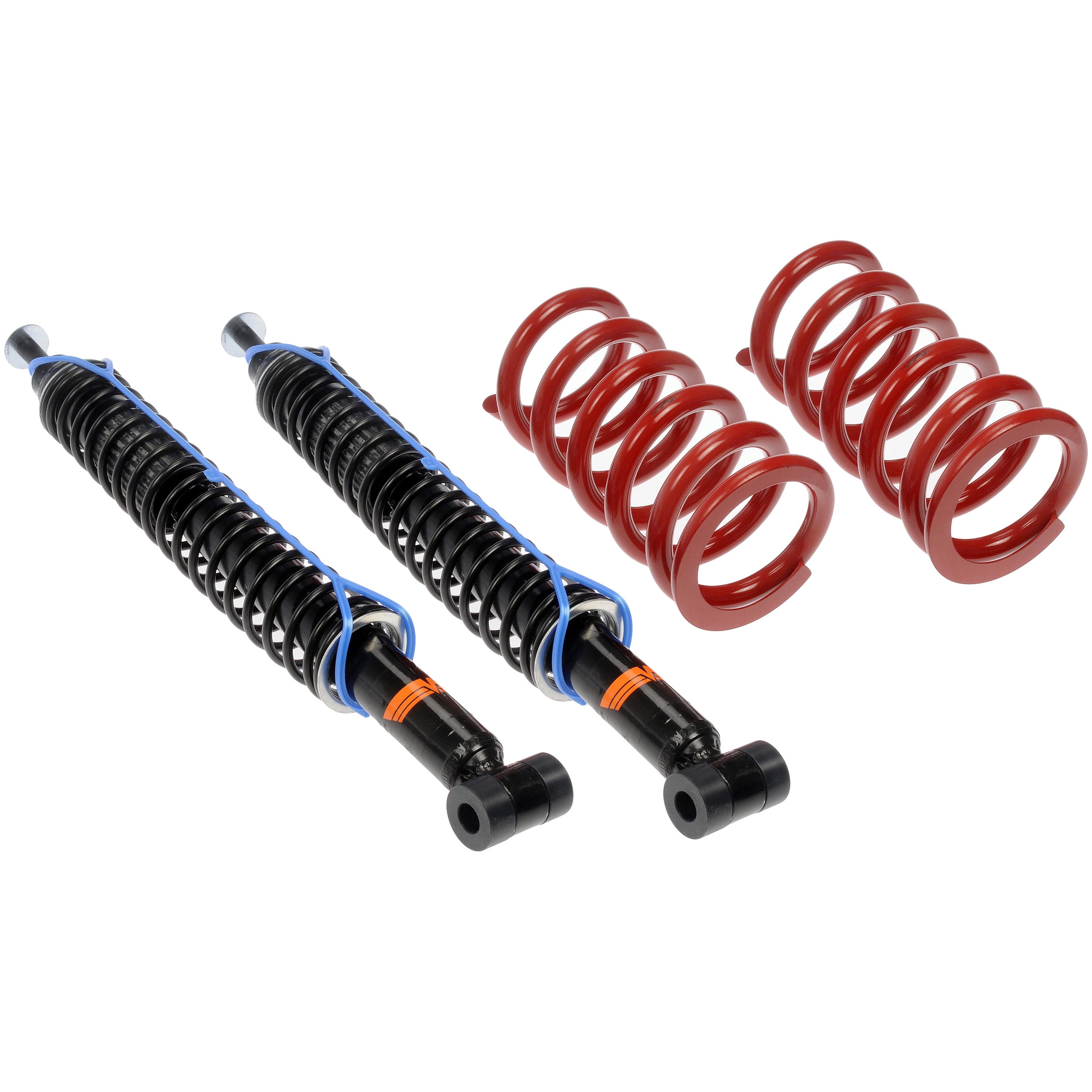 Rear Air To Coil Spring Conversion Kit For BMW X5 & X6 (2007-2019) - Direct Fit Replacement