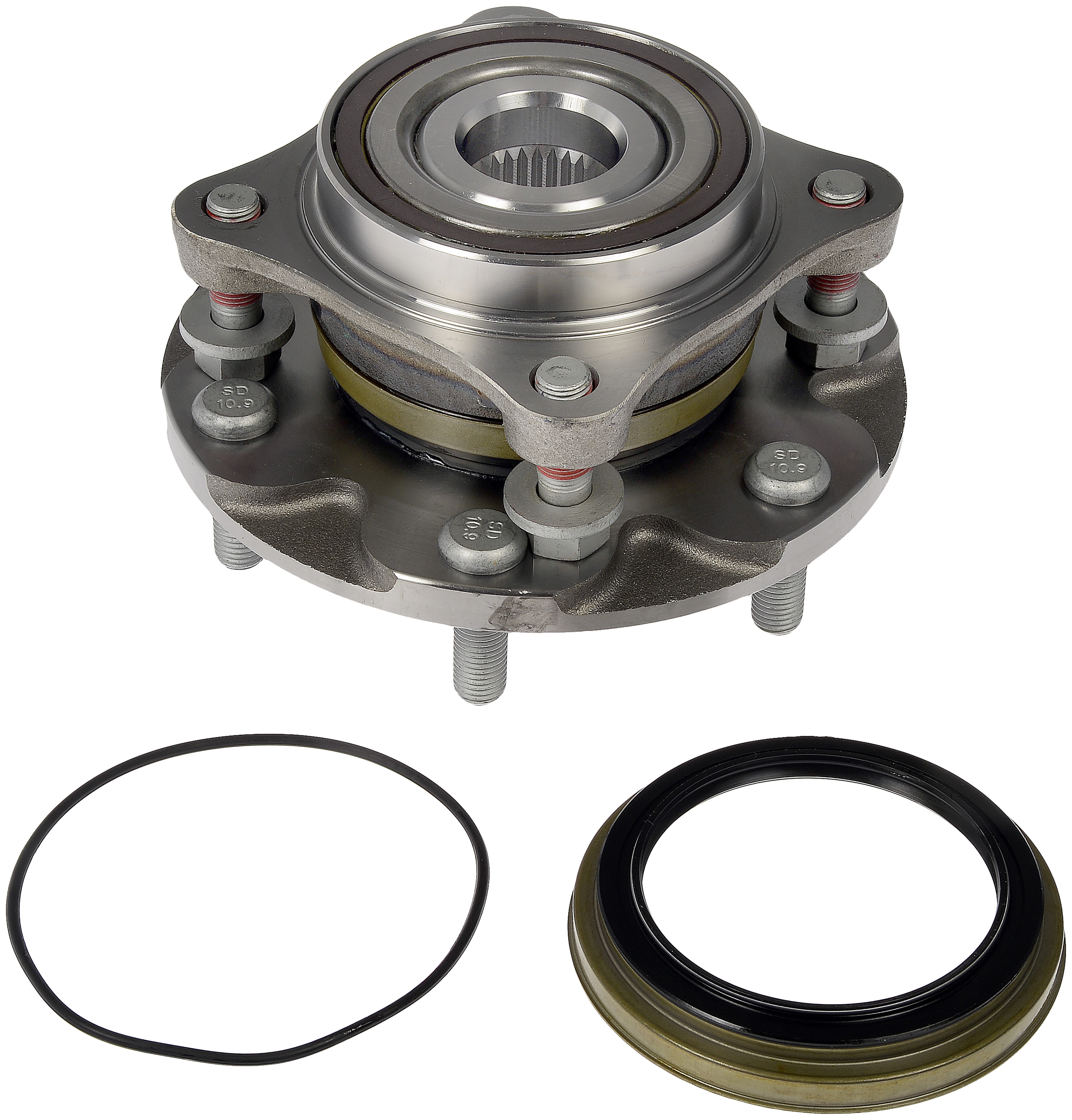 Dorman 950-001 Pre-Pressed Hub Assembly - Front for Specific Lexus / Toyota Models (OE FIX)