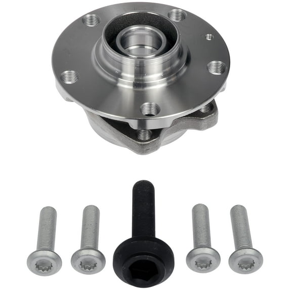Dorman 950-007 Front Pre-Pressed Hub Assembly - Front for Specific Audi Models (OE FIX)