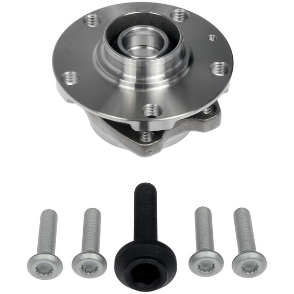 Dorman 950-007 Front Pre-Pressed Hub Assembly - Front for Specific Audi Models (OE FIX)