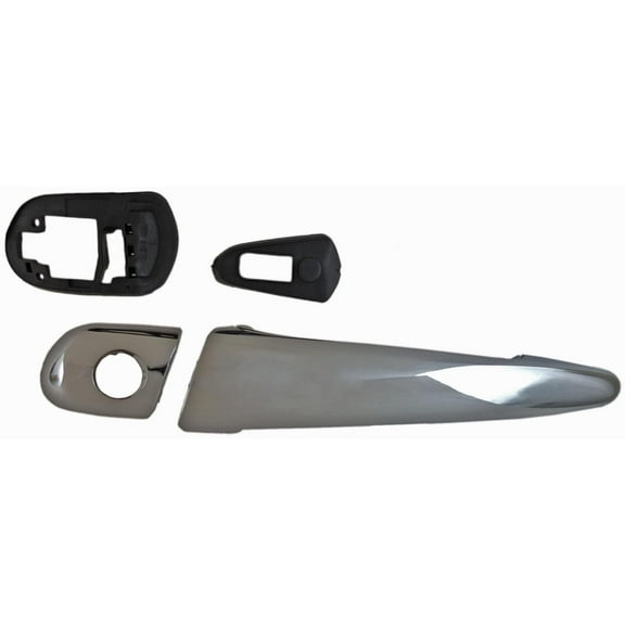 Dorman 95135 Front Driver Side Exterior Door Handle for Specific BMW Models, Chrome