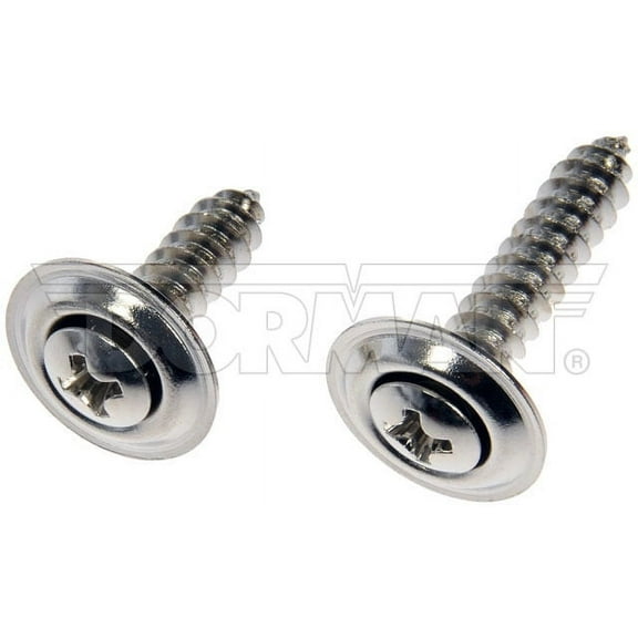 Dorman 961-230D Trim Screw Assortment - Chrome - No.10 X 3/4 In., 1 In.
