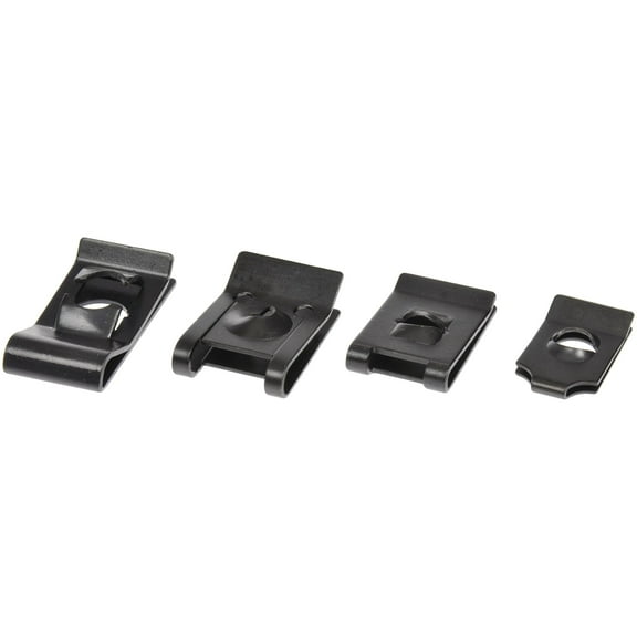 Dorman 961-310D Clip Nut Assortment - U-Type - No.6, No.10, 1/4 In. (Pack of 12)