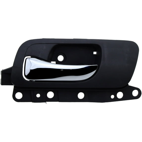 Dorman 96450 Front Driver Side Interior Door Handle for Specific Acura Models, Black; Chrome