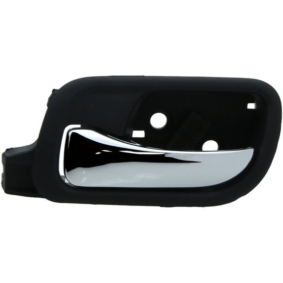 Dorman 96453 Rear Left Interior Door Handle for Specific Acura Models, Black; Chrome Fits select: 2004-2008 ACURA TSX