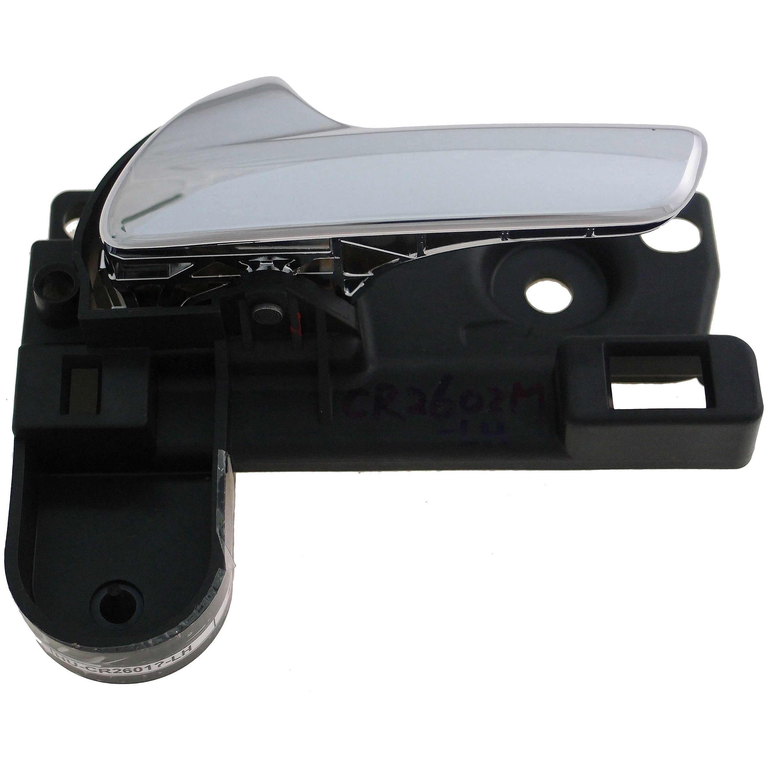 Dorman 96472 Interior Door Handle for Specific Dodge Models, Black; Chrome