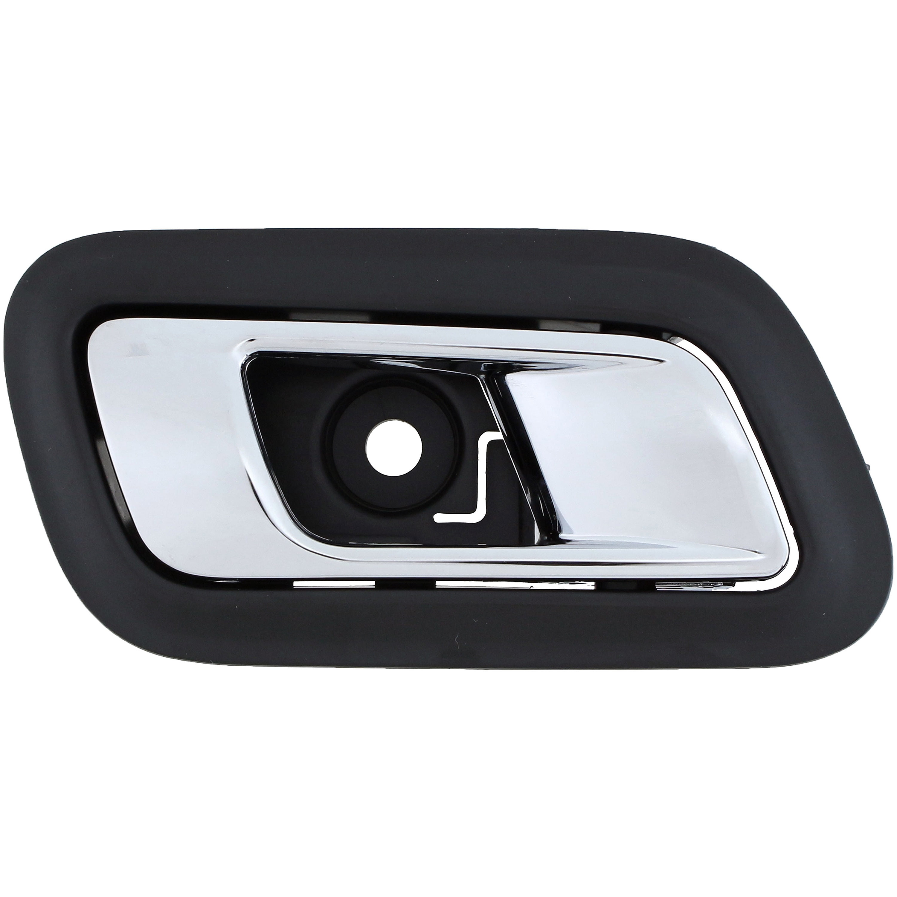 Dorman 96497 Rear Right Interior Door Handle for Specific Ford Models, Black; Chrome Fits select: 2010-2012 FORD TAURUS