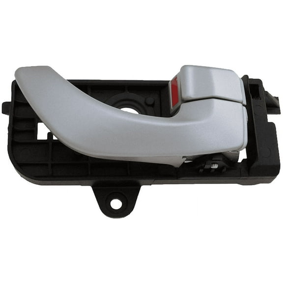 Dorman 96527 Front Passenger Side Interior Door Handle for Specific Hyundai Models, Black; Silver