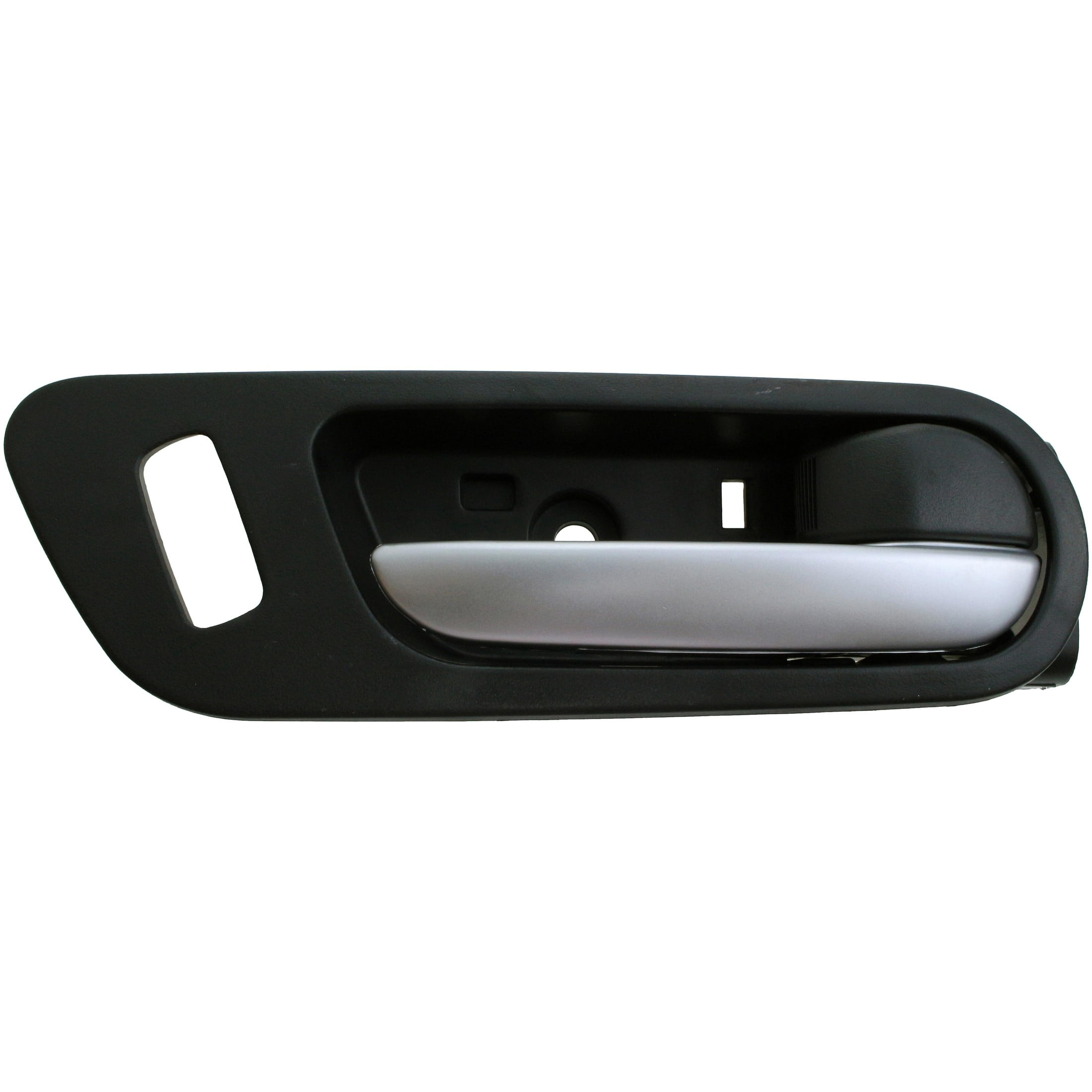 Dorman 96544 Front Passenger Side Interior Door Handle for Specific Mazda Models, Black; Chrome