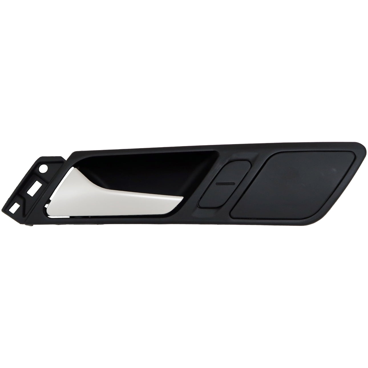 Dorman 96565 Front Driver Side Interior Door Handle for Specific Volkswagen Models, Black; Chrome