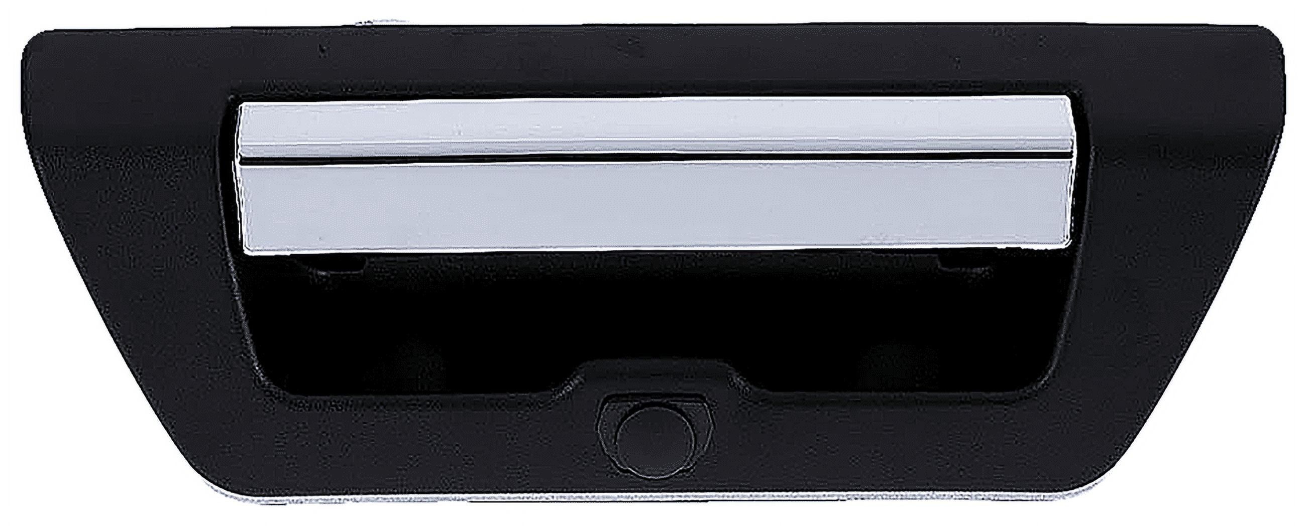 Dorman 97697 Tailgate Handle for Specific Ford Models, Black; Chrome
