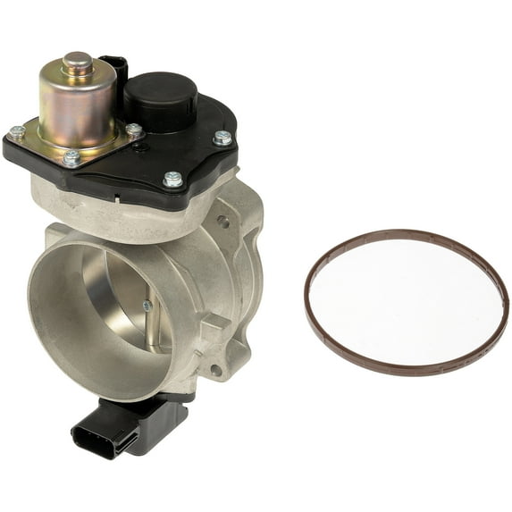 Dorman 977-557 Fuel Injection Throttle Body for Specific Ford / Lincoln Models, Silver