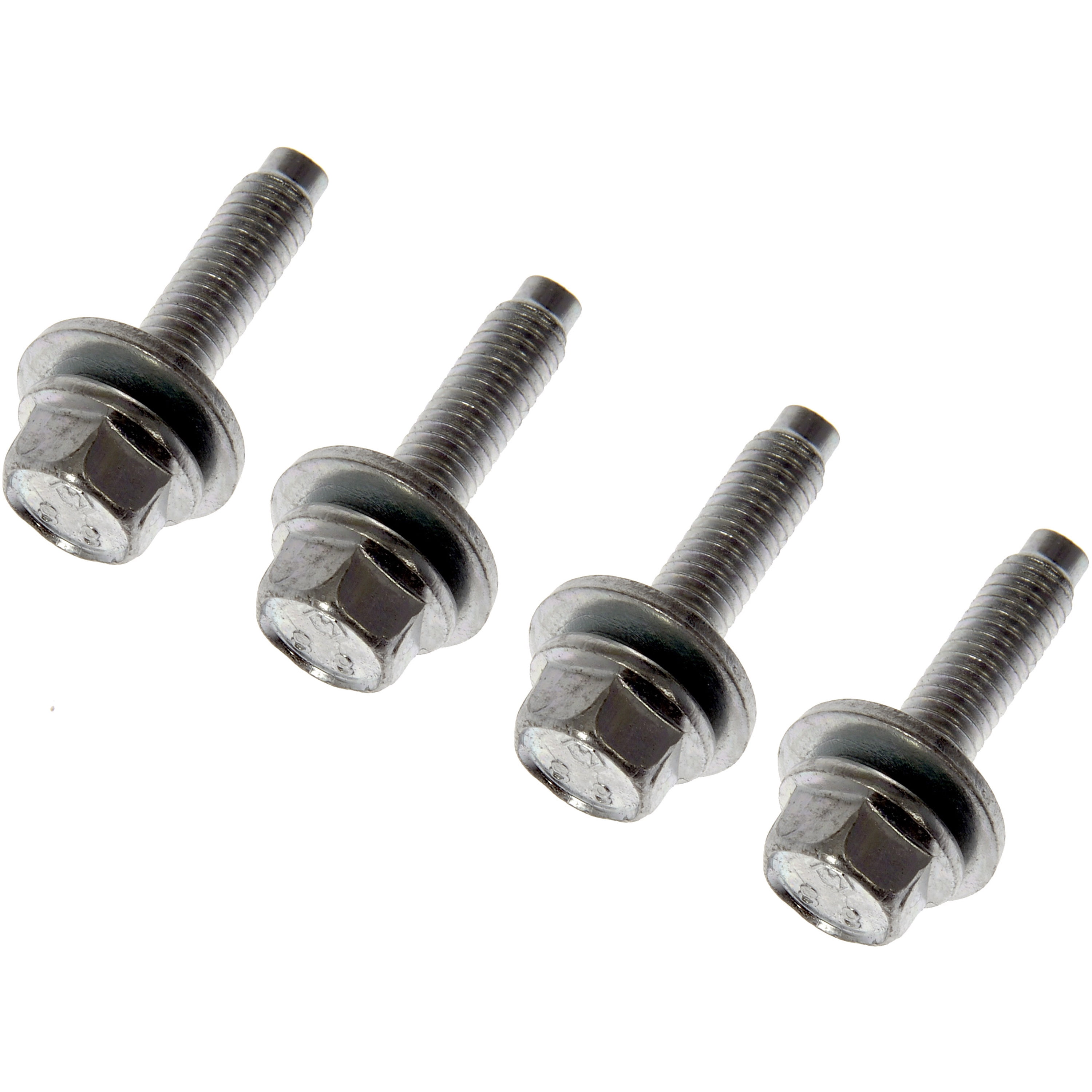 Dorman 990-662 Oil Pan Bolts Or Auxiliary Pump Bolts - M6-1.0 X 22 MM for Specific Ford Models (Pack of 4)