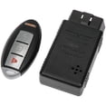 thumbnail image 1 of Dorman 99151 Keyless Entry Transmitter for Specific Infiniti / Nissan Models, Black Fits select: 2005-2007,2009-2014 NISSAN MURANO, 1 of 5