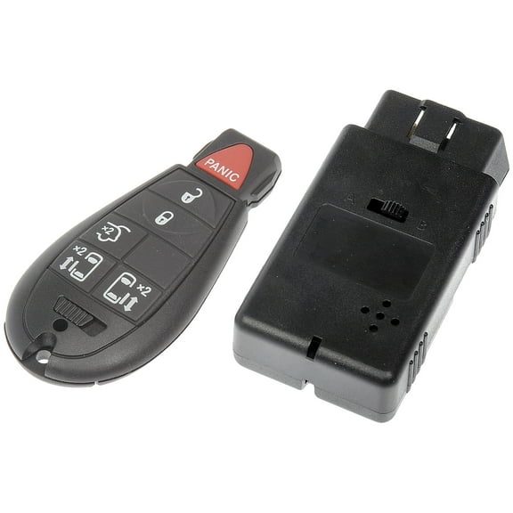 Dorman 99365 Keyless Entry Transmitter for Specific Dodge Models, Black Fits select: 2014-2015 DODGE GRAND CARAVAN