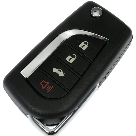 Dorman 99712ST Upgraded Keyless Entry Remote 4 Button - Blade Stamp Dot for Specific Toyota Models