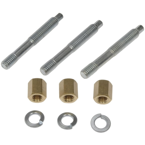 Dorman - Autograde 29201 Exhaust Flange Stud and Nut Fits select: 1967-1981 CHEVROLET CAMARO, 1973-1986 CHEVROLET C10