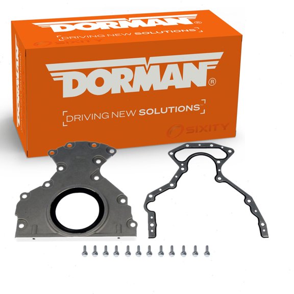 Dorman Engine Rear Main Seal Cover compatible with GMC Yukon XL 1500 5.3L 6.2L V8 2000-2014