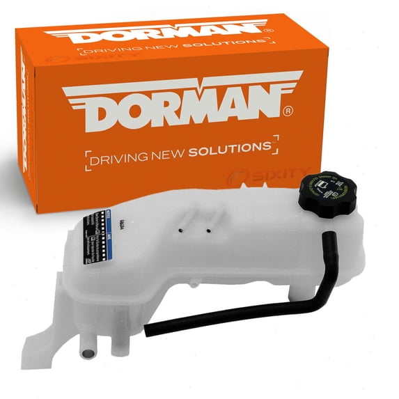 Dorman Front Engine Coolant Reservoir compatible with Pontiac Sunfire 2.2L 2.4L L4 1999-2005