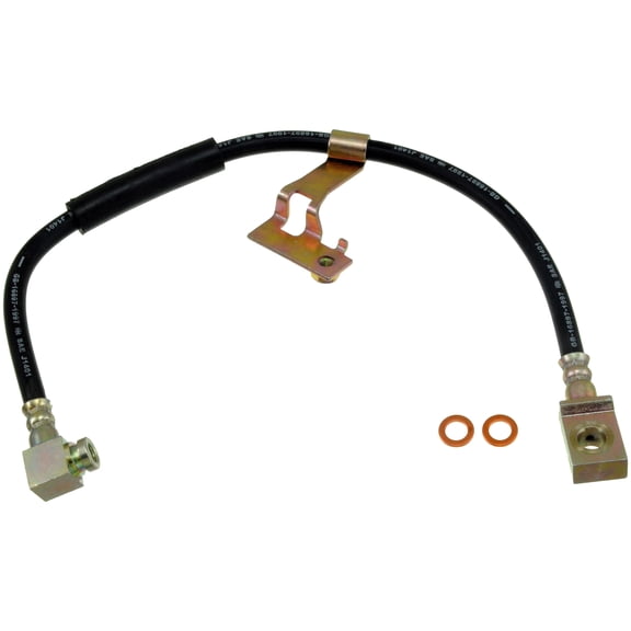 Dorman H104352 Front Driver Side Brake Hydraulic Hose for Specific Chrysler / Dodge / Plymouth Models Fits select: 1982-1990 CHRYSLER LEBARON, 1983-1989 DODGE ARIES