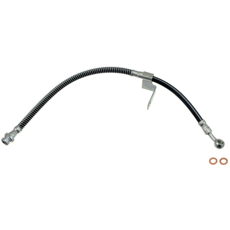 Dorman H139076 Front Driver Side Brake Hydraulic Hose for Specific Dodge / Hyundai Models Fits select: 1995,1997-2005 HYUNDAI ACCENT