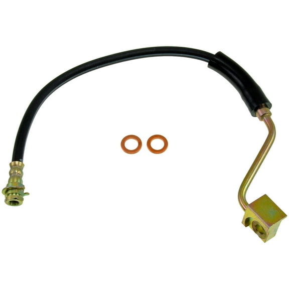 Dorman H36983 Front Driver Side Brake Hydraulic Hose for Specific Ford Models Fits select: 1983-1989 FORD F150, 1982-1985 FORD F250
